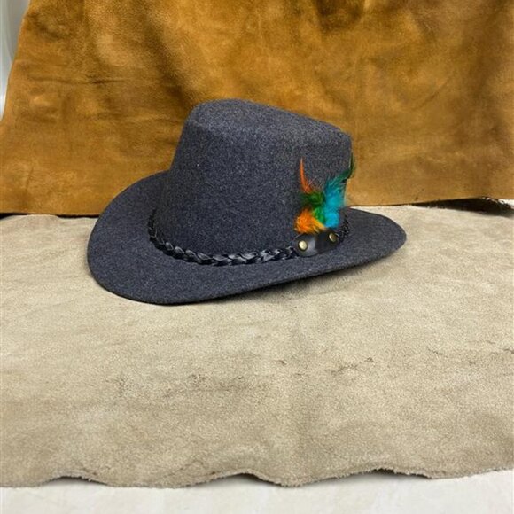 Alpine Oktoberfest Hat  Wool Hats Bavarian German Beer Festival Accessory NEW - Picture 4 of 6